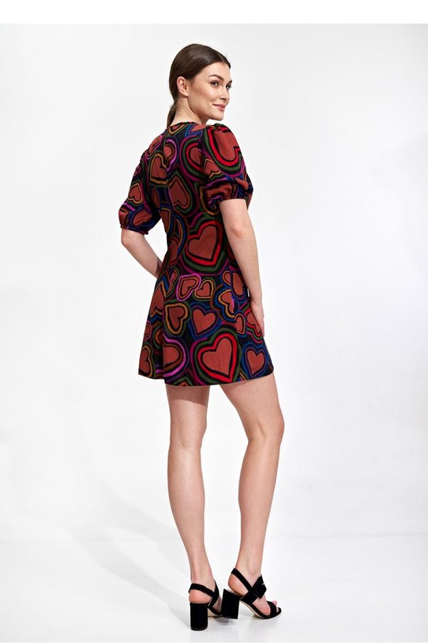 multicolor Daydress model 167190 Figl