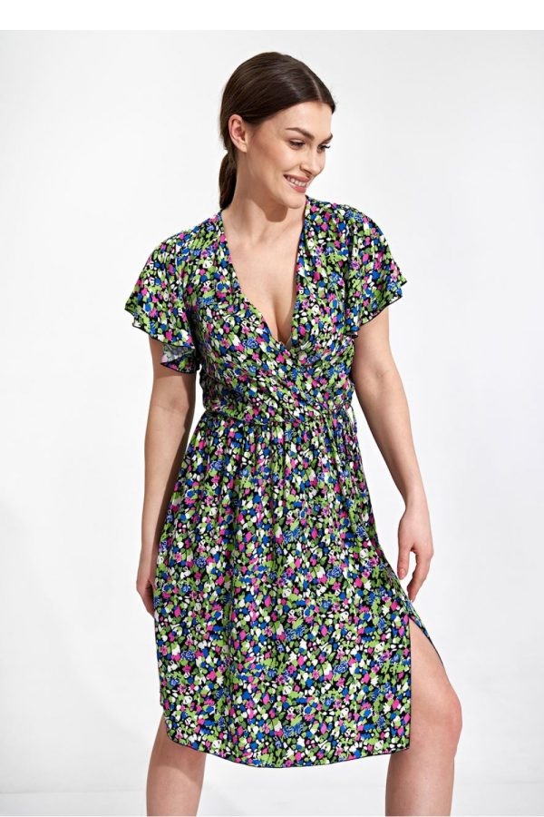 multicolor Daydress model 167191 Figl