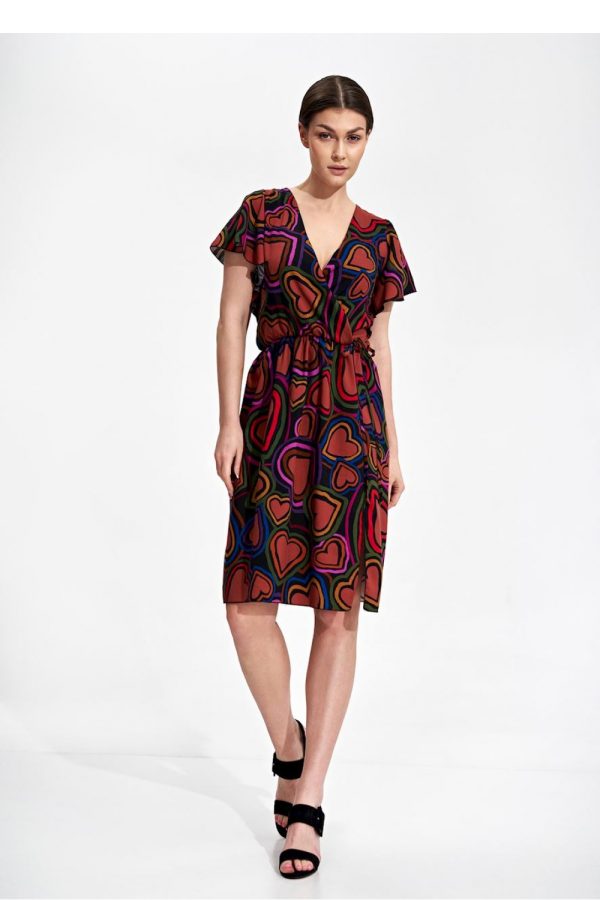 multicolor Daydress model 167192 Figl