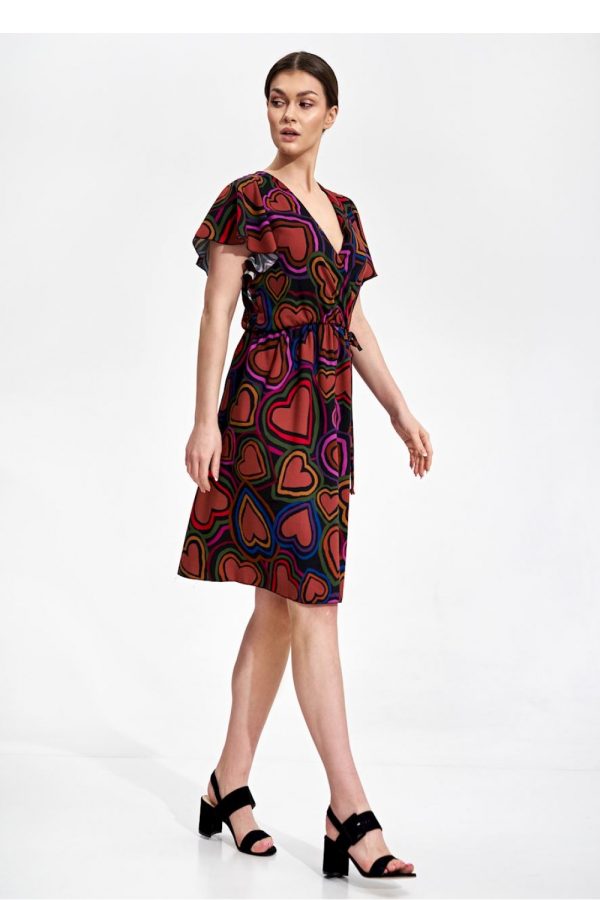 multicolor Daydress model 167192 Figl