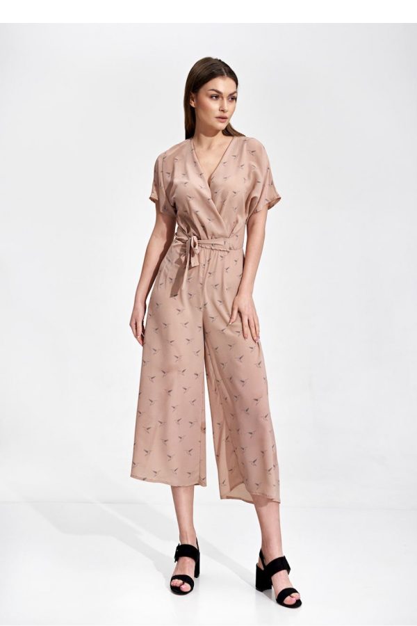 Pink Suit in Playsuits For Women with Spandex, Polyester and Viscose