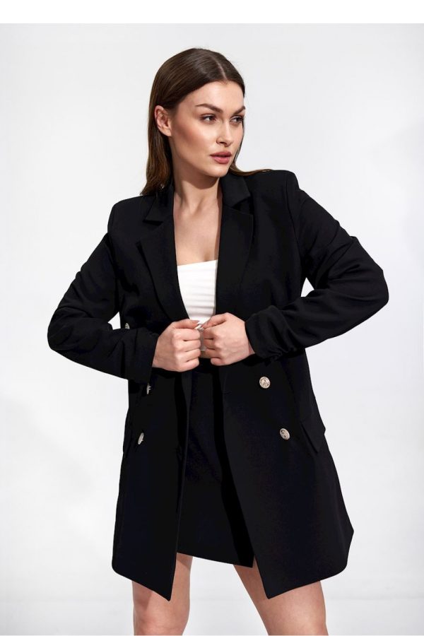 black Short skirt model 167222 Figl