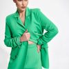 Green Jacket in Jackets, Vests For Women with Polyester