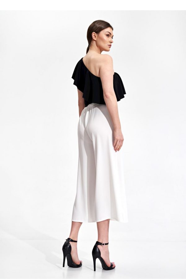 Beige Women Trousers in Pants, Trousers, Shorts with Polyester