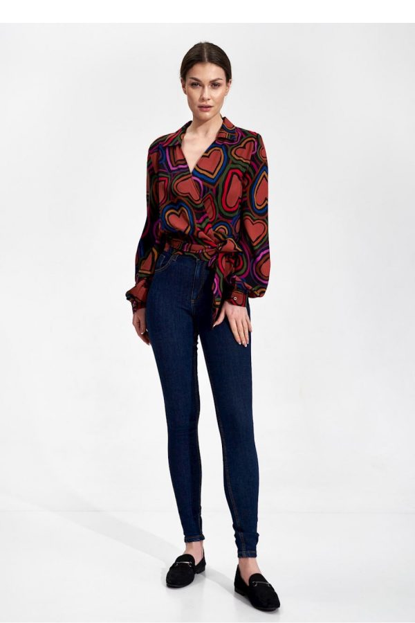 multicolor Blouse model 167250 Figl