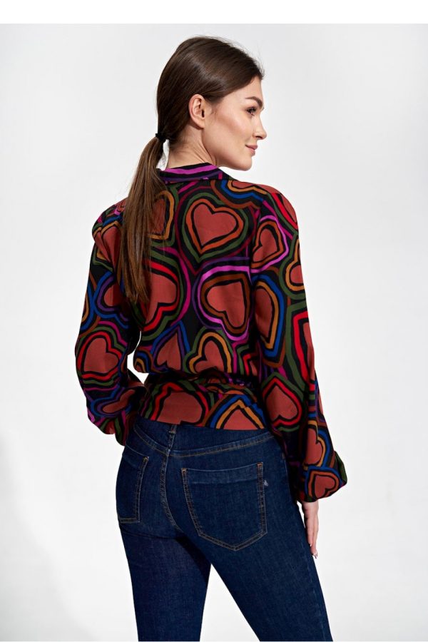 multicolor Blouse model 167250 Figl
