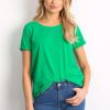 Green T-shirt in Women`s Tops, T-shirts, Singlets with Cotton and Spandex