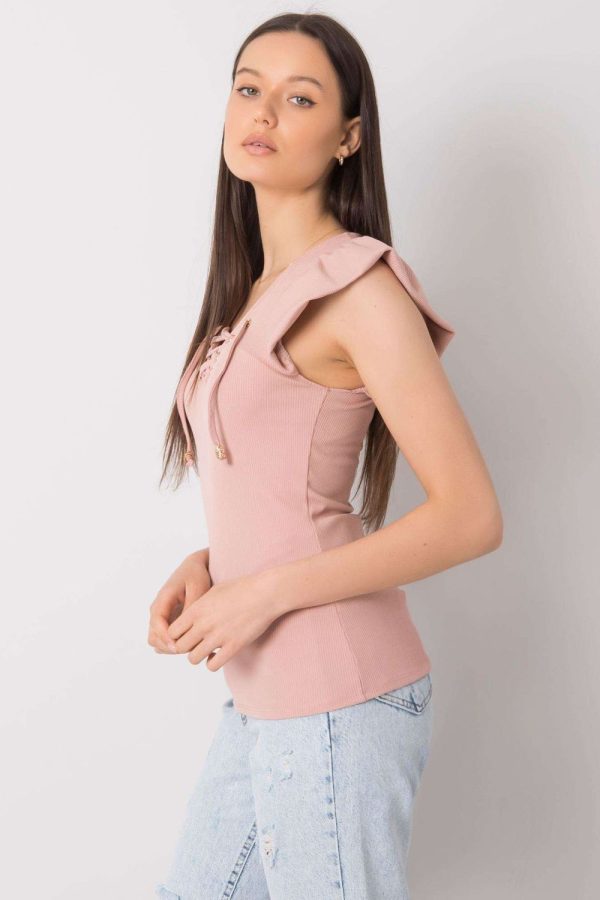 Pink Blouse in Women`s Blouses, Tunics with