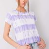 942238 violet T-shirt model 167406 Italy Moda