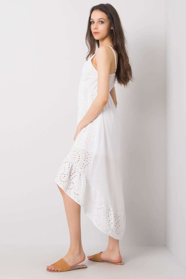 White Daydress in Day Dresses with Cotton