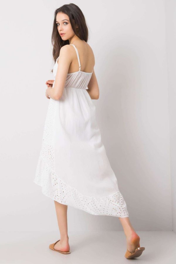 White Daydress in Day Dresses with Cotton