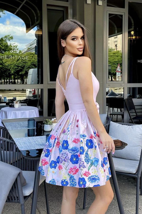 Pink Cocktail Dress in Formal Dresses, Cocktail Dresses with Polyester and Viscose