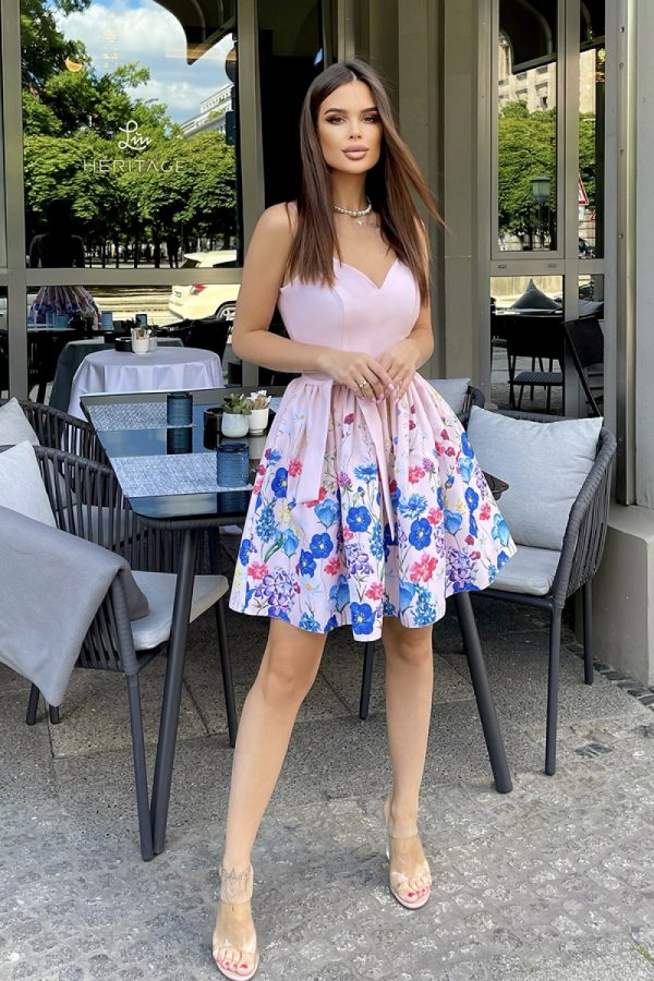 Pink Cocktail Dress in Formal Dresses, Cocktail Dresses with Polyester and Viscose