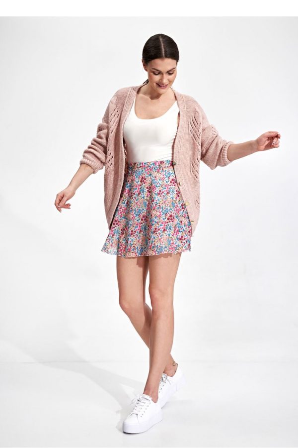 multicolor Short skirt model 167804 Figl