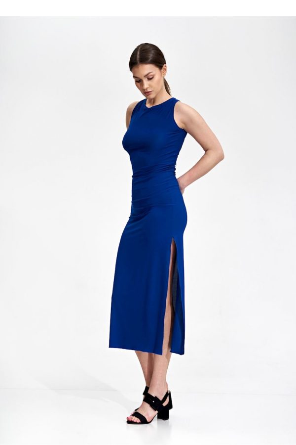 navy blue Daydress model 167827 Figl