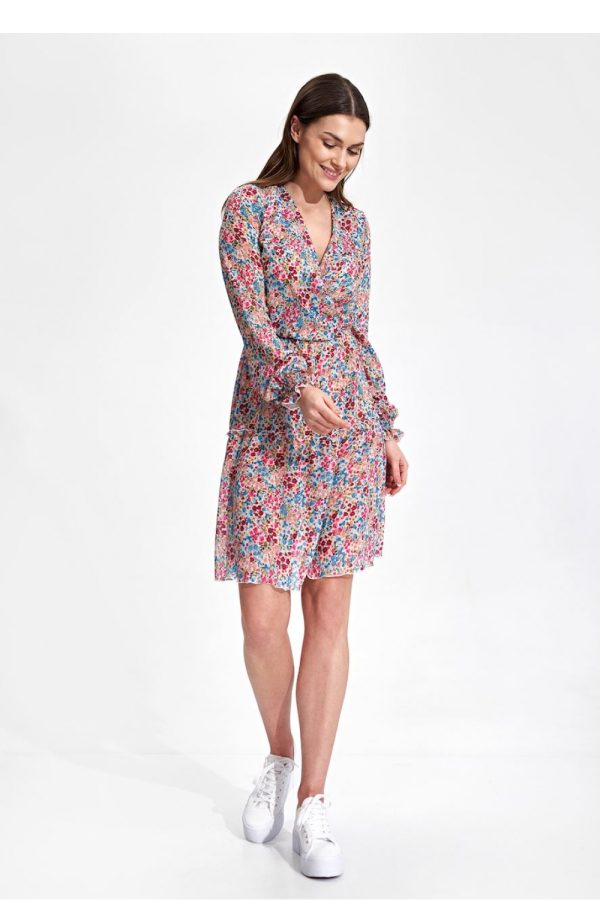 multicolor Daydress model 167982 Figl