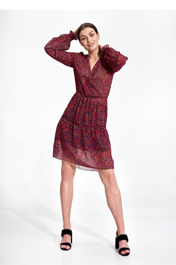 multicolor Daydress model 167983 Figl