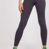 Grey Leggings in Leggings with Cotton and Spandex