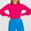 Pink Blouse in Women`s Blouses, Tunics with Cotton and Spandex