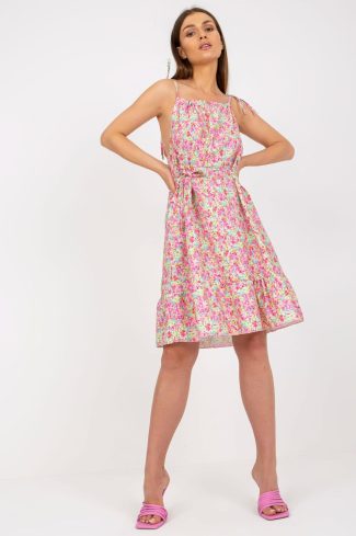 Multicolor Daydress in Day Dresses with Spandex and Polyester