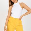 White Top in Undershirts / Tops with Cotton and Spandex