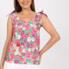 Multicolor Top in Undershirts / Tops with Polyester