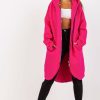 Pink Sweatshirt in Sweatshirts For Women with Cotton and Spandex