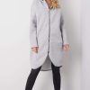 Grey Sweatshirt in Sweatshirts For Women with Cotton and Spandex
