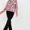 Pink Sweatshirt in Sweatshirts For Women with Spandex and Viscose