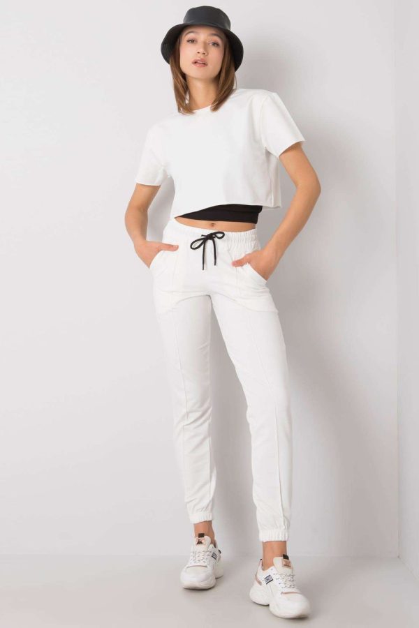 Beige Women Trousers in Pants, Trousers, Shorts with