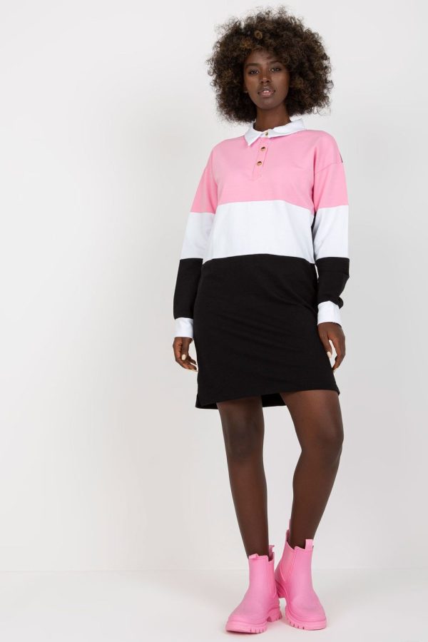Black Daydress in Day Dresses with Cotton and Spandex