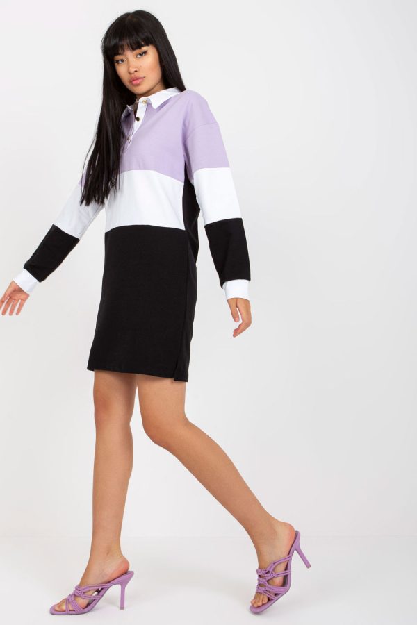 Violet Daydress in Day Dresses with Cotton and Spandex