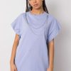 Blue Blouse in Women`s Blouses, Tunics with Cotton