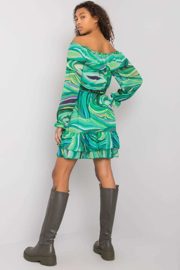 green Daydress model 169533 Italy Moda