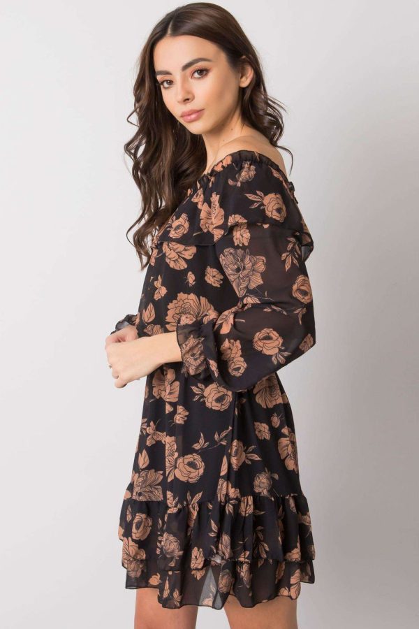 brown Daydress model 169538 Italy Moda