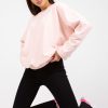 948784 Pink Sweatshirt in Sweatshirts For Women with Cotton and Spandex