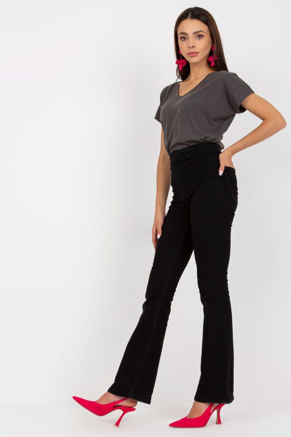 Grey T-shirt in Women`s Tops, T-shirts, Singlets with Cotton, Spandex and Polyester