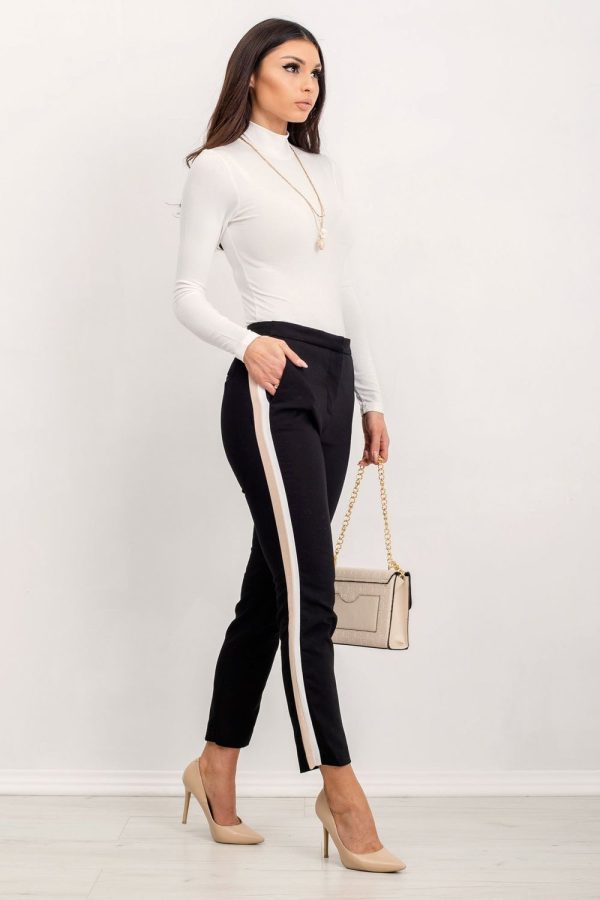 Beige Turtleneck in Sweaters, Pullovers, Jumpers, Turtlenecks, Boleros, Shrugs with Spandex and Viscose
