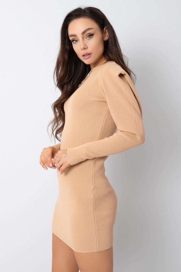 Brown Daydress in Day Dresses with Acrylic