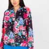 Black Sweatshirt in Sweatshirts For Women with Spandex and Viscose