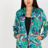 949556 Green Sweatshirt in Sweatshirts For Women with Spandex and Viscose