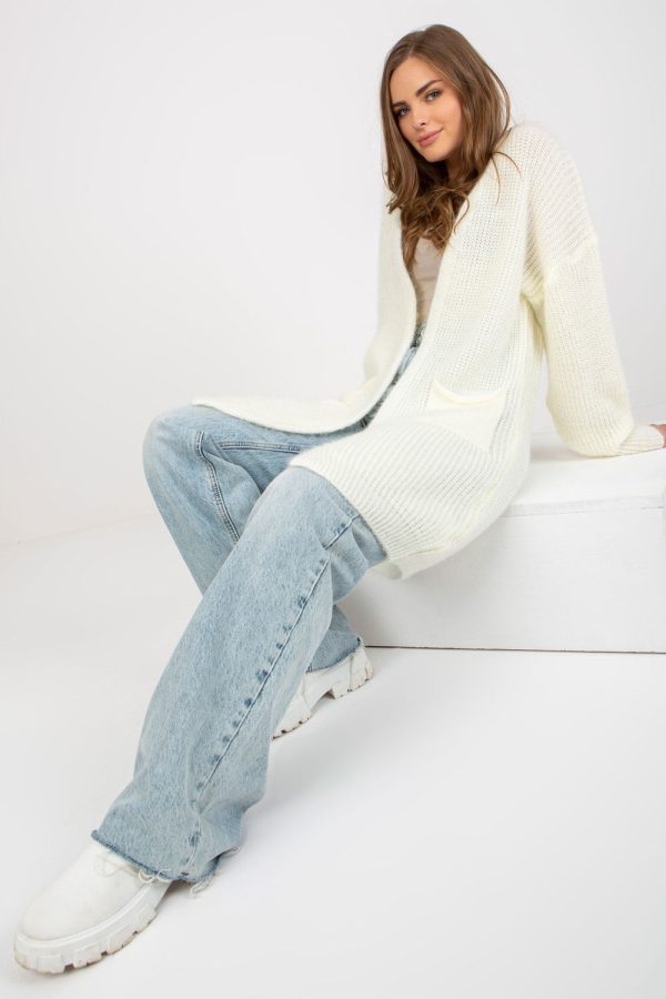 Beige Cardigan in Cardigans For Women, Ponchos with Acrylic, Moher and Wool