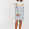 950831 Grey Daydress in Day Dresses with Acrylic, Spandex and Polyester