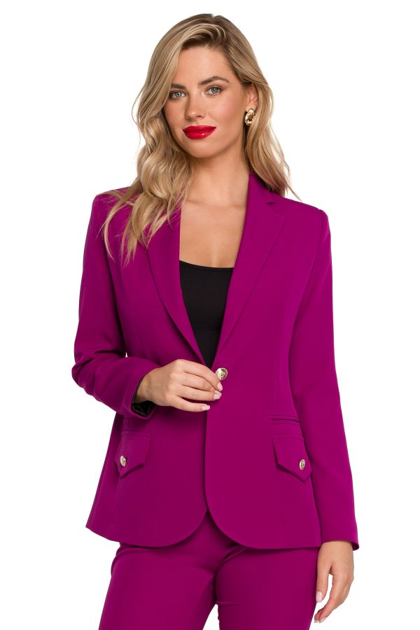 Violet Jacket in Jackets, Vests For Women with Spandex and Polyester