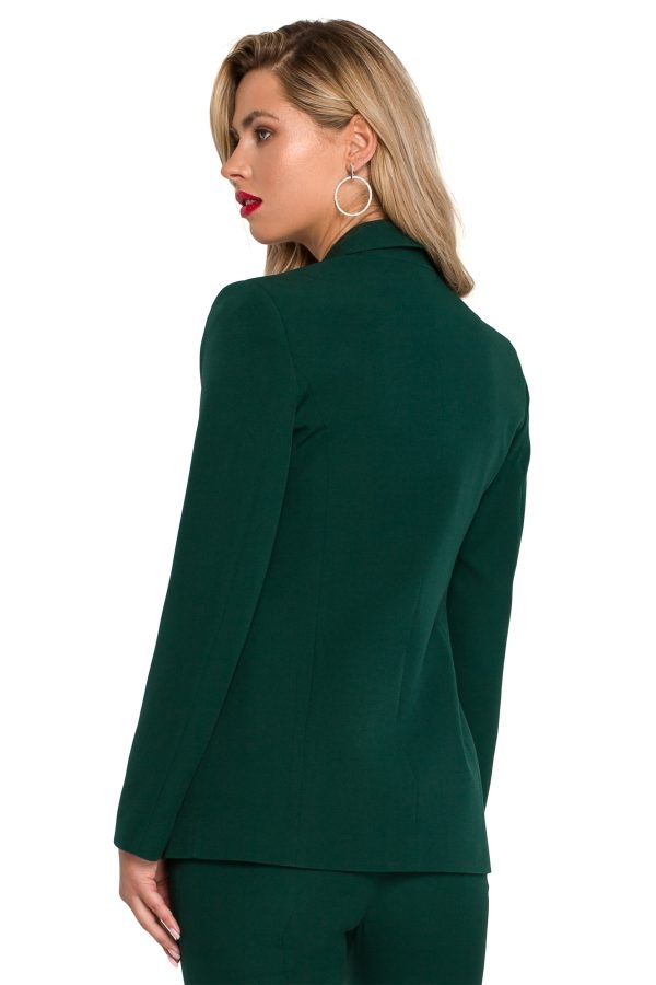 Green Jacket in Jackets, Vests For Women with Spandex and Polyester