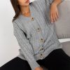 Grey Cardigan in Cardigans For Women, Ponchos with Acrylic