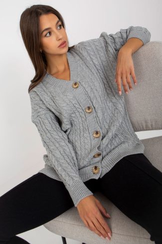 Grey Cardigan in Cardigans For Women, Ponchos with Acrylic