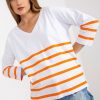 White Blouse in Women`s Blouses, Tunics with Cotton and Spandex