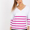 Pink Blouse in Women`s Blouses, Tunics with Cotton and Spandex