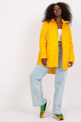 Yellow Jacket in Women`s Coats, Jackets with Polyester